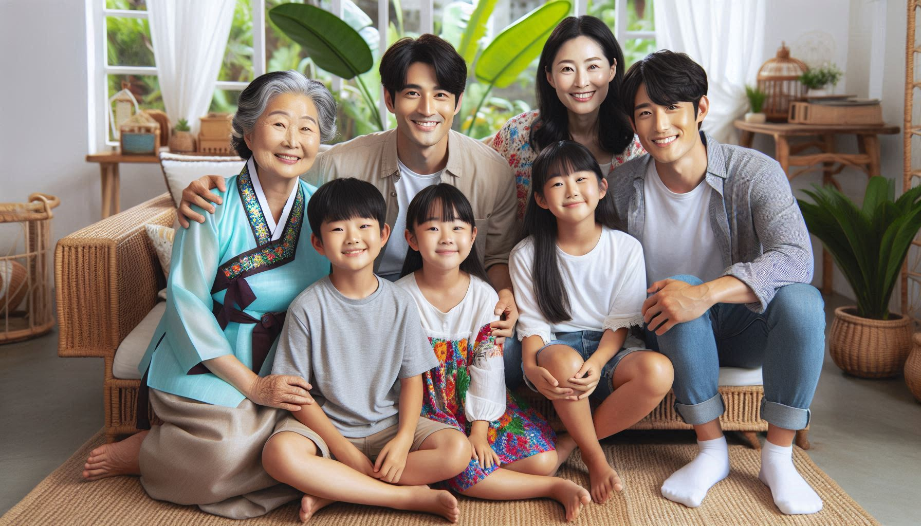 Korean family